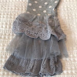 Matilda jane grey polka dot Benny’s